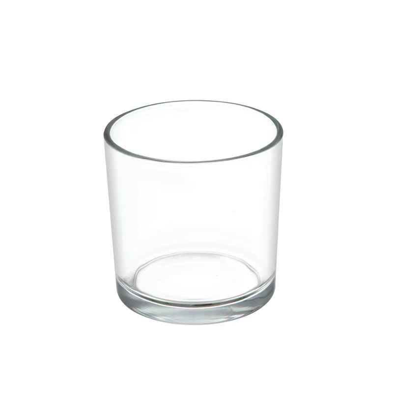 Candle Vessel Supplies - Wysokiej jakości przezroczysty szklany kubek na