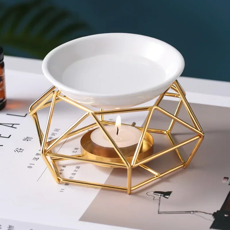 Candle Zero - 1 szt. Romantyczny ceramiczny świecznik na