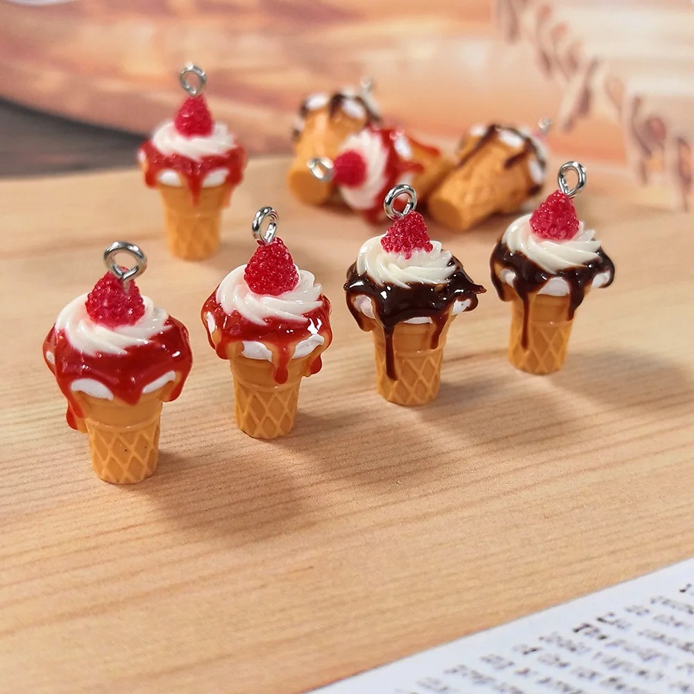 10 szt. Mini zawieszki z żywic – Candle Shop recenzja i cena