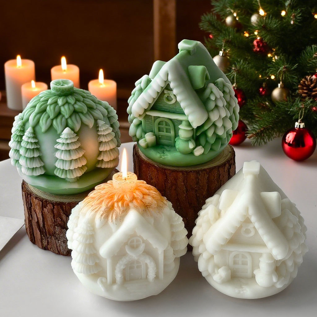 Forma Silikonowa DIY Domek na  – Candle Supplies Store recenzja i cena