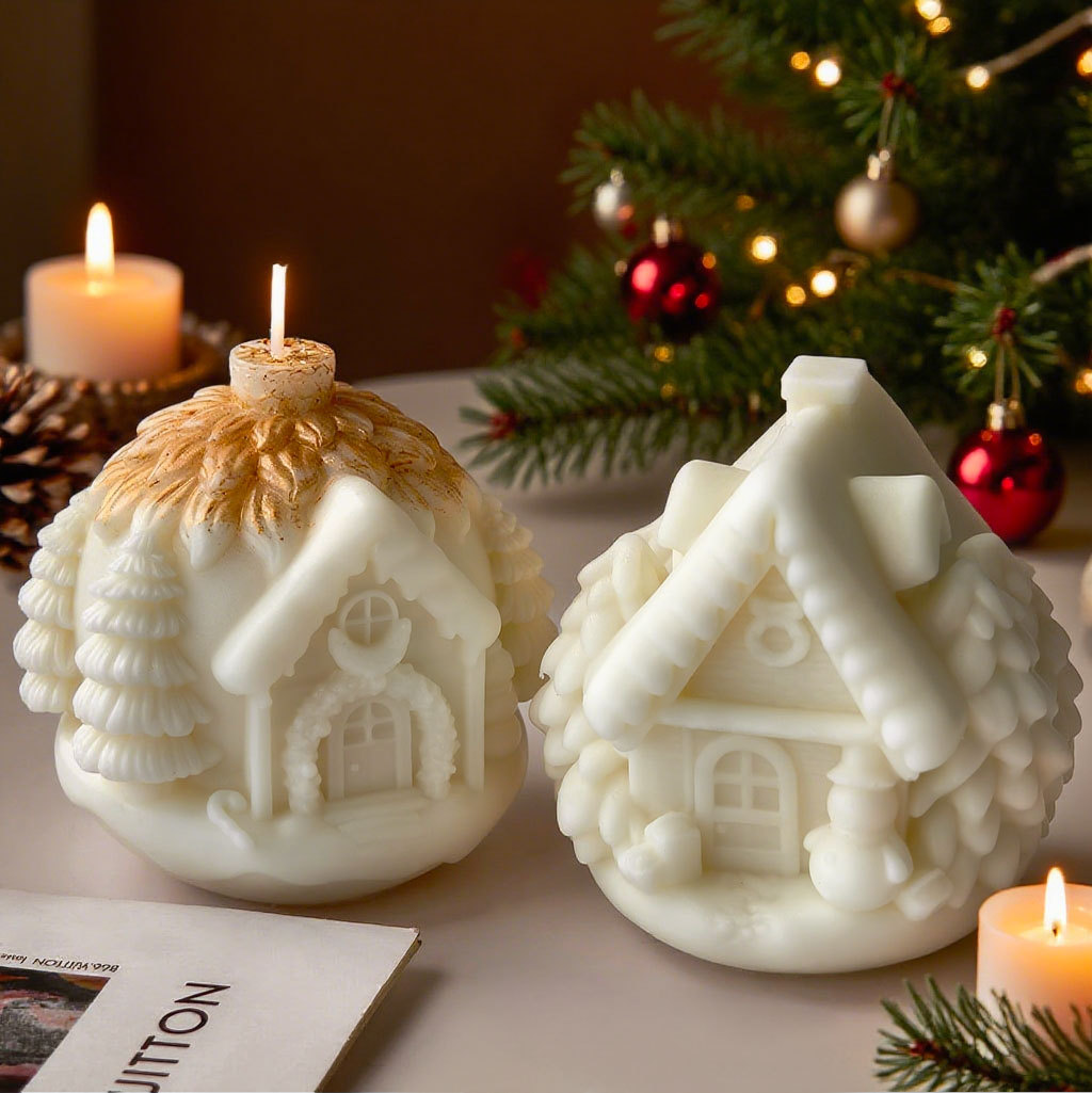 Forma Silikonowa DIY Domek na  – Candle Supplies Store recenzja i cena